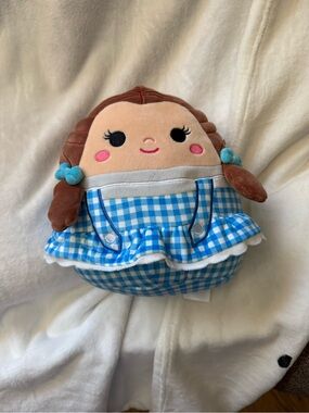 Blue Gingham Girl Plush Dorthoy